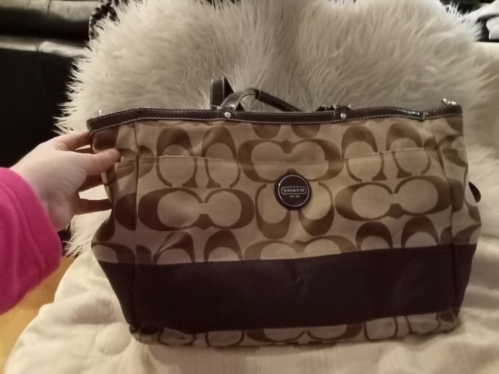 COACH  large diaper  bag