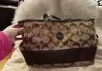COACH  large diaper  bag