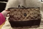 COACH  large diaper  bag