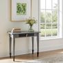 Black & Gold Dragonfly Console Table with Drawer Image 7
