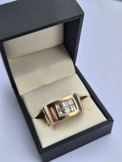 14K Gold And Diamond Ring
