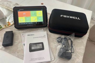 Bluetooth FOXWELL GT60 OBD2 Diagnostic Tool Full System Active Test Car Code Reader 24 Reset Service Professional OBD 2 Automotive Scanner