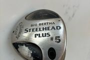 Callaway "Big Bertha" 5 Steelhead Plus metal wood