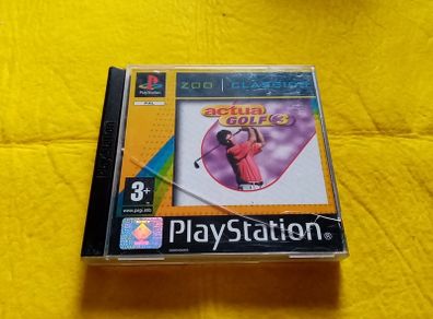 Actua Golf 3 PlayStation 1ps1 PlayStation 2 ps2 games Original