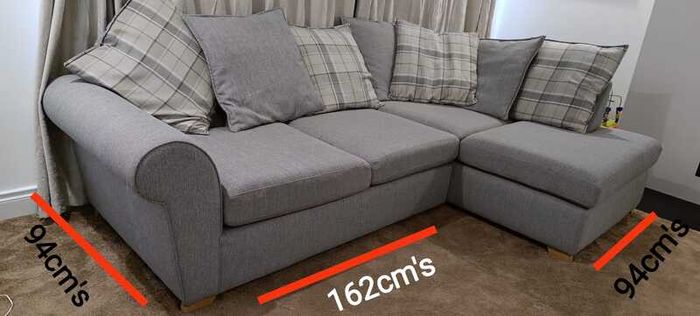L shaped couch