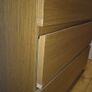 Oak IKEA Malm 4 Drawer Image 3