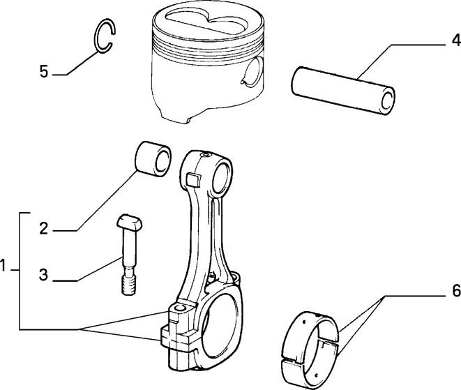 Con Rod Bearings (Fiat  Lancia)