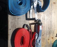 Heavy duty rachet straps 30 per set or 50 for both brand new
