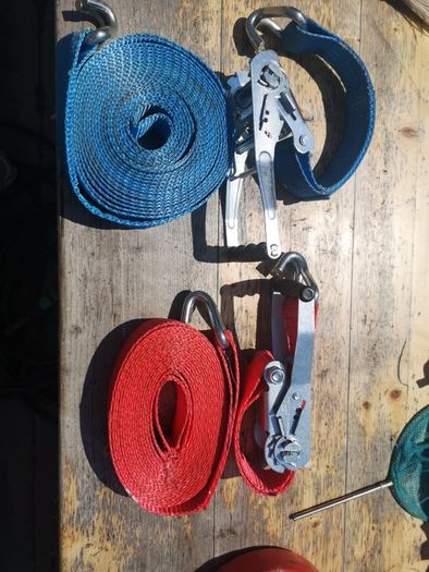 Heavy duty rachet straps 30 per set or 50 for both brand new