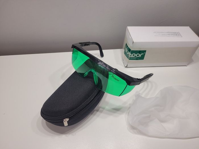 Huepar Green Laser protective glasses