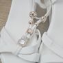 White Wedges Size 4 Brand new Image 2