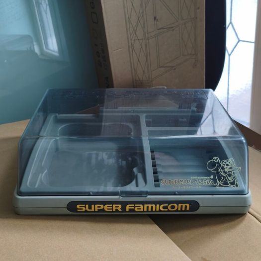 Nintendo Super Famicom SNES Storage Case.