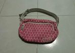 Vans Pink Skull Small Shoulder Handbag