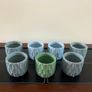 Green shade ceramic flower pots (2 lots) Image 4
