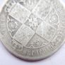 Victorian Silver Gothic Silver Florin 10,2g Image 7