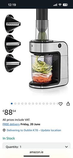 Morphy Richards Spiraliser