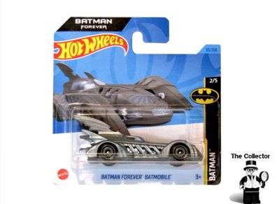 Hot Wheels Silver Batman Forever Batmobile Diecast Car Brand New Sealed