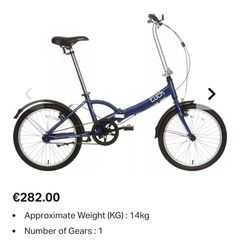 Folding bike