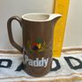 Vintage Paddy Whiskey Water Jug and  Paddy advertising bar towel Image 4