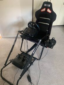 Next Level Racing GT Lite Pro Cockpit + Logitech G29 + Shifter + Moza HBP Handbrake