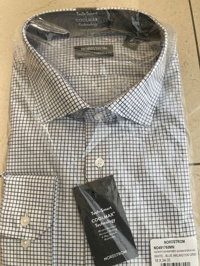 Brand New 18" Collar Men's Nordstrom Shirt