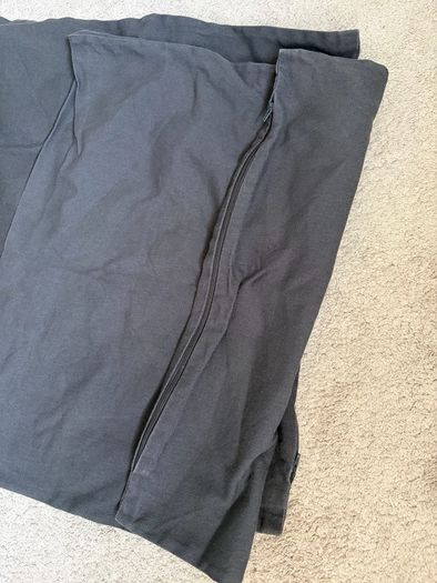 H&M 2 x dark grey cushion covers