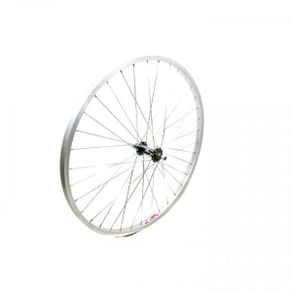 Rear Alloy Silver Nutted Wheel (Gear Sided)
