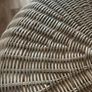 wicker footstool Image 3