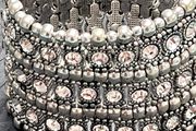 Beautiful Beaded Swarovski Style Cuff Bracelet