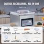 Chamber Vacuum Sealer, 320W Sealing Power, Vacuum Packing Machine for Wet Foods Image 3