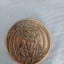 5oz  .999 Fine Copper ,Gargoyle Round Image 4