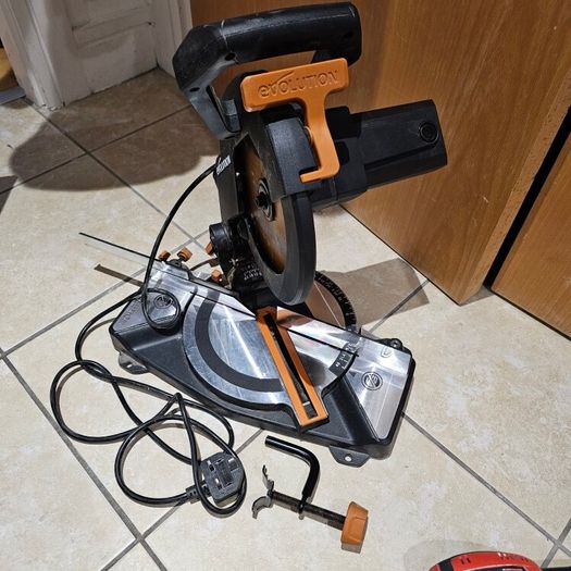 Mitre saw and sander