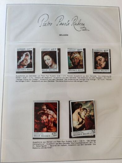 Paul Rubens 55 Pages Stamps Album World Collection