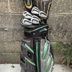 Full set of golf clubs