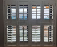 wooden window shutters