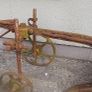 Two vintage ploughs Image 4