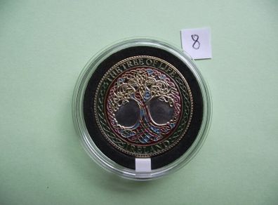 Perfect Irish Gift! Commemorative Coin#8 Celtic Ornament&tree Of Life
