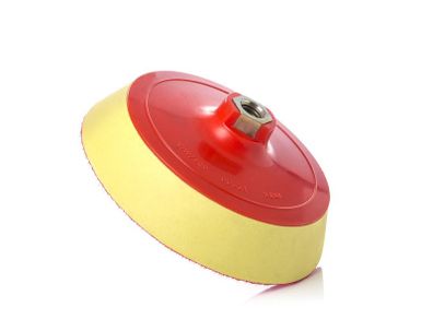 GLASS POLISH 12635 Rotary Sander Hook and Loop Backer, Rotary Polisher Backer | Thread: M14x2 | 125 mm