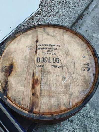 Jim Beam Bourbon barrel