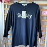 jumper Bnwt Carolyn Donnelly navy & black logo jumper with cashmere  size small Image 10