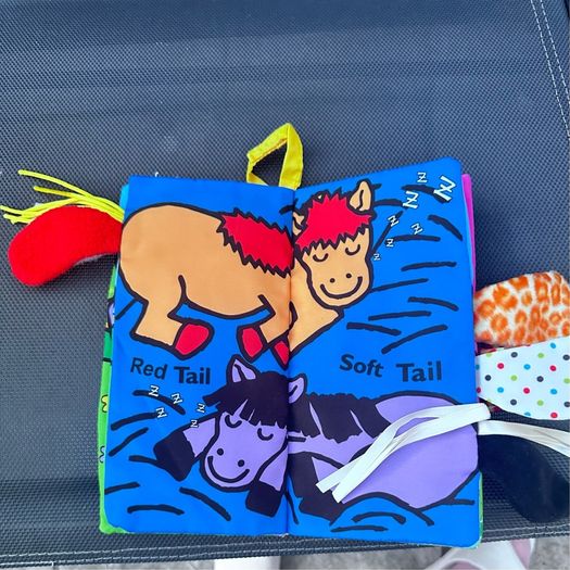 jollybaby soft book Brand New Pony Tail