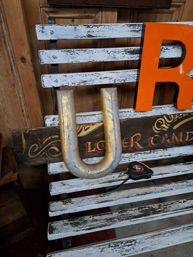 Vintage Gold Guild Letter