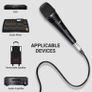Dynamic Karaoke Microphone for Singing with 16.4ft XLR Cable, Metal Handheld Mic Compatible with Karaoke Machine/Speaker/Amp/Mixer for Karaoke Singing, Speech, Wedding and Outdoor Activity (FREE POSTAGE) Image 6