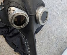Plague Doctor Head Mask & cape