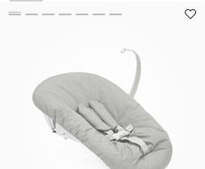 tripp trapp newborn set with toy hanger