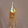 Vintage Heavy Art Glass Chicken Bowl Image 9