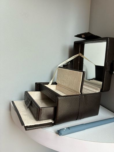 Jasper Conran genuine leather Jewellery Box