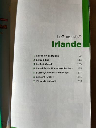 Travel Guide | Michelin le guide vert Ireland 2023 French