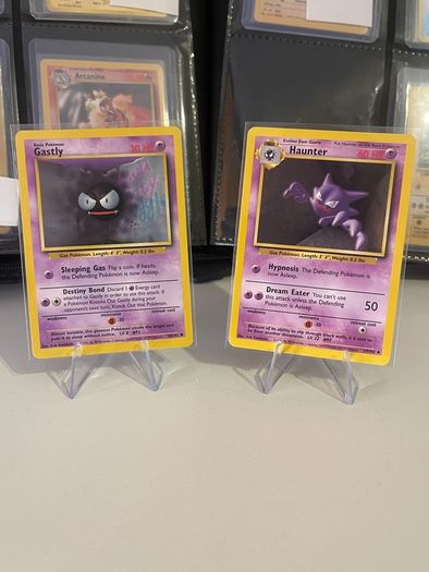 Haunter & Gastly Base Set Lot