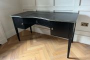 Beautiful Desk with Leather Inlay